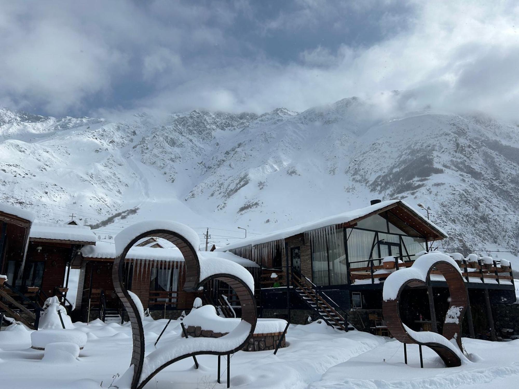 Panorama Cottages Kazbegi Esterno foto