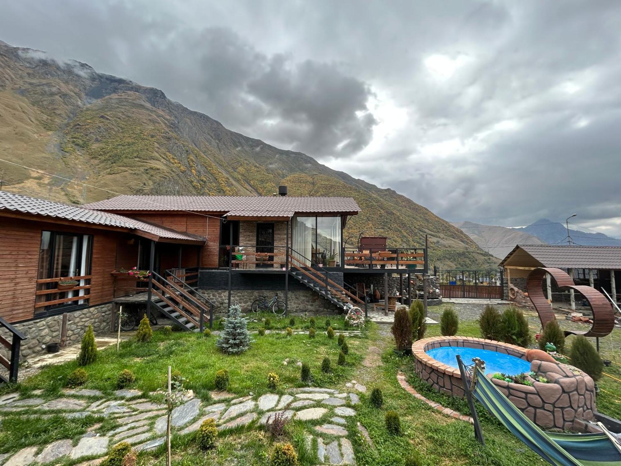 Panorama Cottages Kazbegi Esterno foto