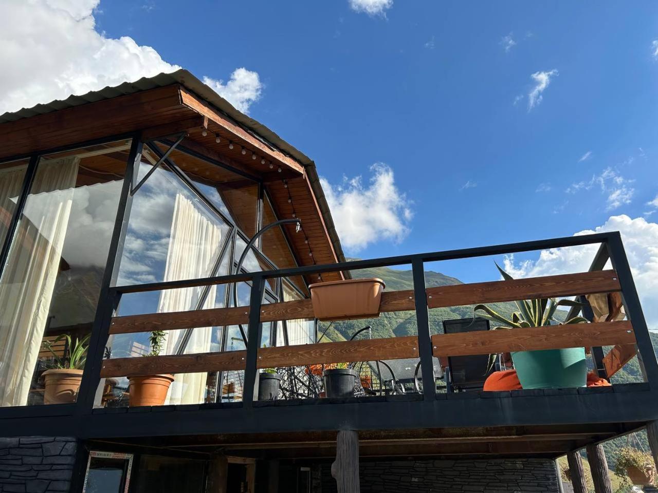 Panorama Cottages Kazbegi Esterno foto