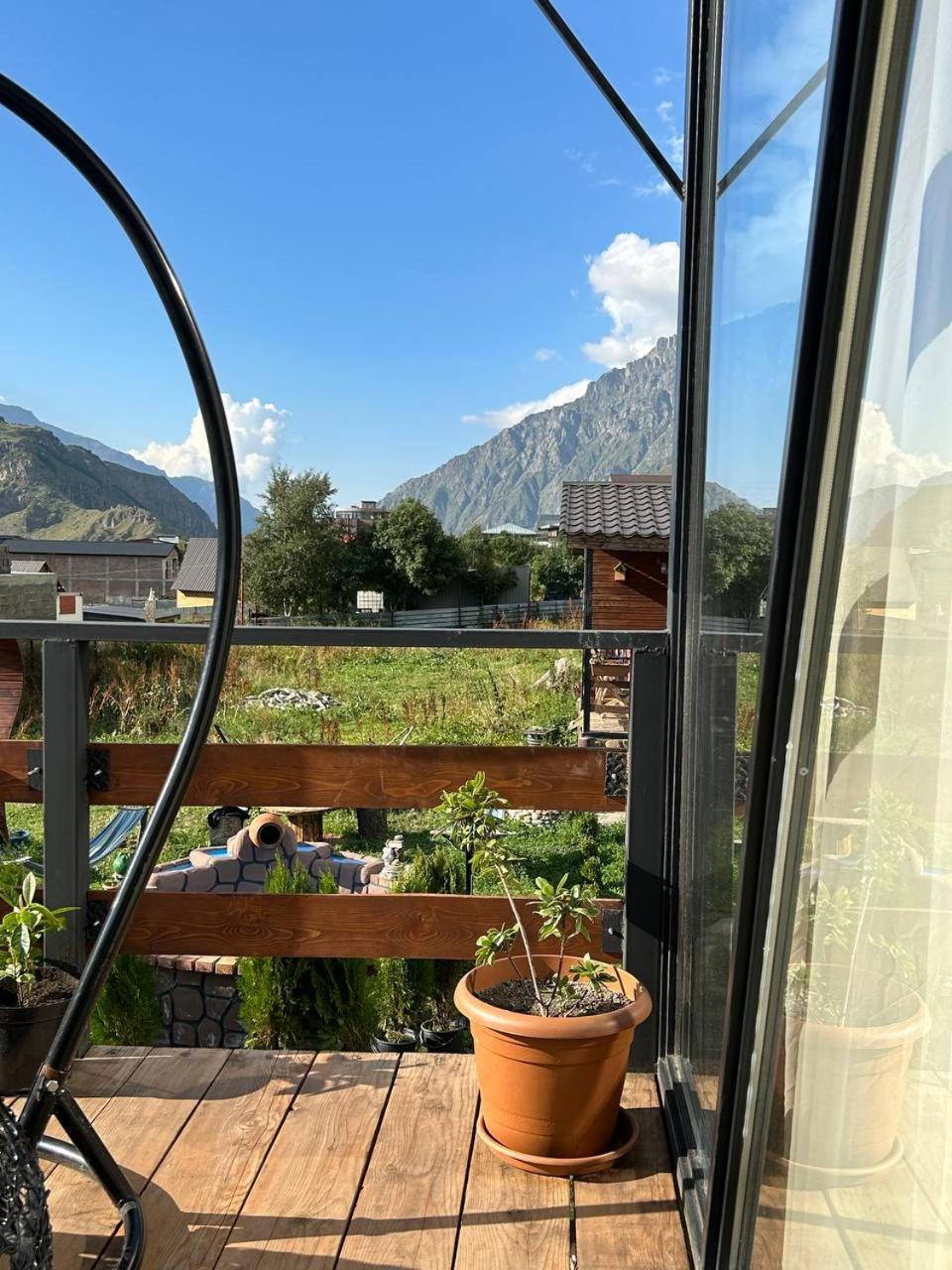 Panorama Cottages Kazbegi Esterno foto